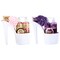 Draizee 10 Pcs Scented Spa Gift Basket Rose Lavender With Shower Gel And Body Butter